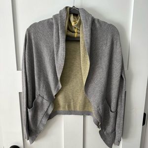 Lululemon reversible hooded Cabin Yogi Knit Cardigan